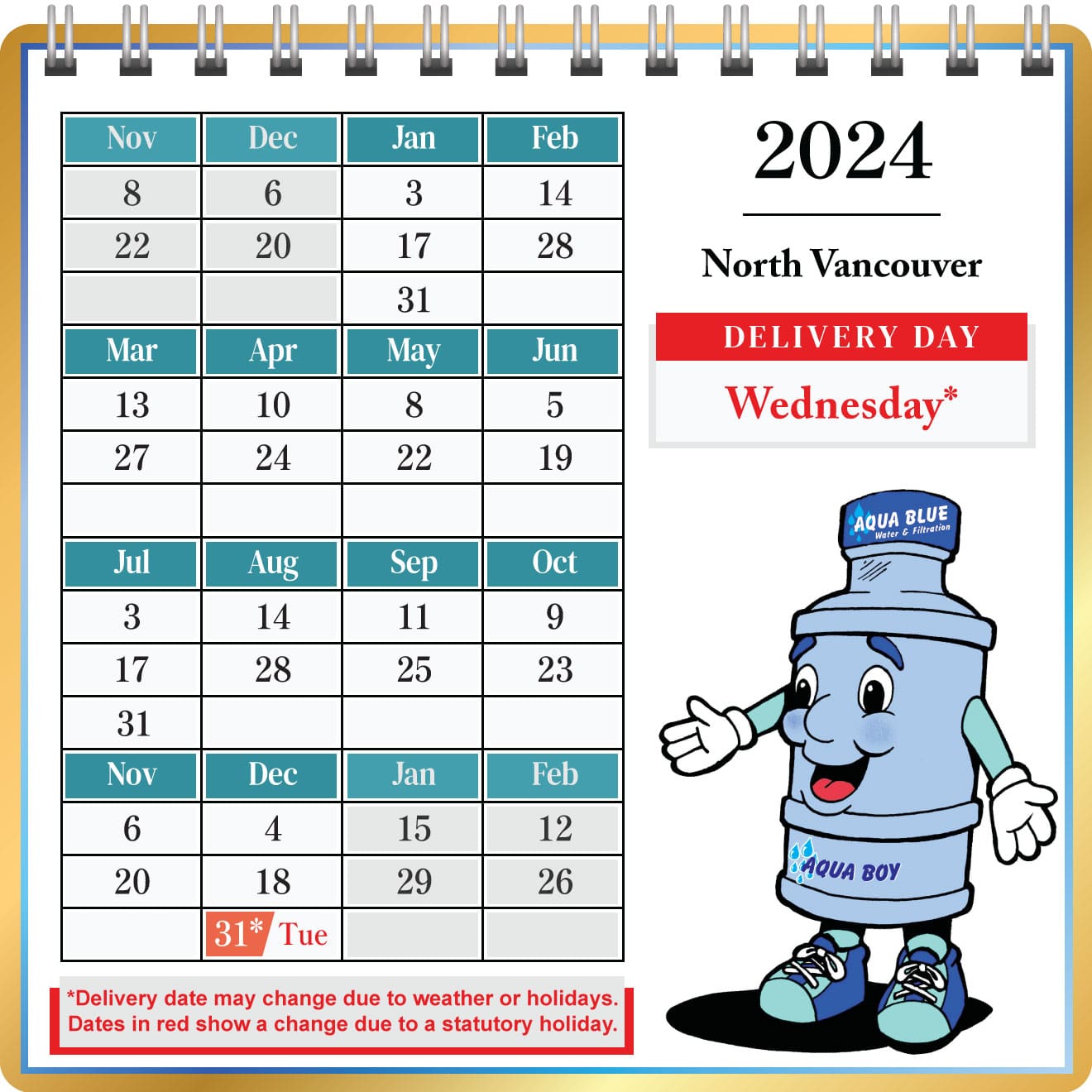 North Vancouver Water Delivery